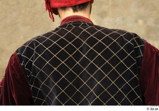  Photos Medieval Counselor in cloth uniform 1 Gambeson Medieval Clothing Royal counselor upper body 0010.jpg